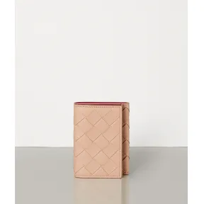 葆蝶家/Bottega Veneta MAXI INTRECCIO编织迷你长款钱包 550306VO0BH6910