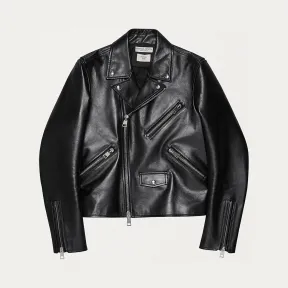 葆蝶家/Bottega Veneta 粗小牛皮机车夹克 565155VF3K01000