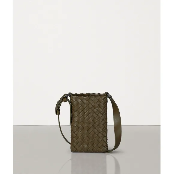 葆蝶家/Bottega Veneta INTRECCIO CABAT编织工艺高科技手机壳 567029VA4J12328