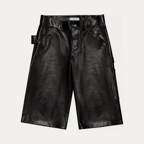 葆蝶家/Bottega Veneta 缎面羔羊皮短裤 572068VF3G01000