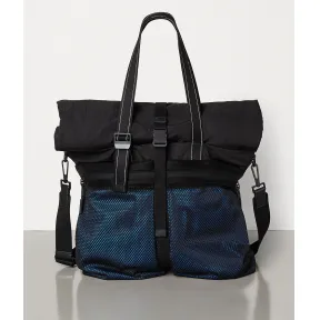 葆蝶家/Bottega Veneta 中号纸感尼龙托特购物袋 573062VBOU18679