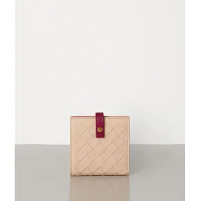 葆蝶家/Bottega Veneta MAXI INTRECCIO编织迷你法式钱包 574055VO0BH6910