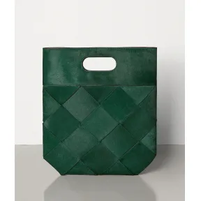 葆蝶家/Bottega Veneta 小号PONY LUX皮插袋托特购物袋 574154VMAS13044