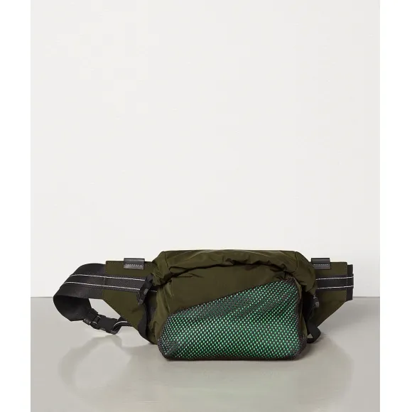 葆蝶家/Bottega Veneta 纸感尼龙腰包 574353VBOU13343