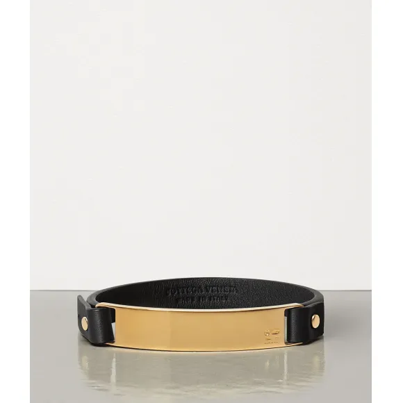 葆蝶家/Bottega Veneta 纯银和NAPPA小羊皮手镯 574990VAHU71000