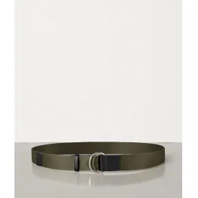 葆蝶家/Bottega Veneta 帆布和哑光小牛皮腰带 575353V098A3358