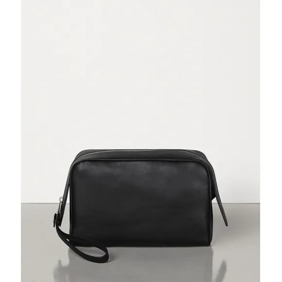 葆蝶家/Bottega Veneta 中号BUTTER小牛皮化妆包 575555VBIU01000