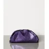 葆蝶家/Bottega Veneta 金属质感NAPPA小羊皮THE POUCH手拿包 576227VA4415136