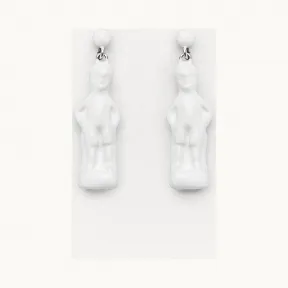 葆蝶家/Bottega Veneta 纯银和珐琅耳环 576489V50819000