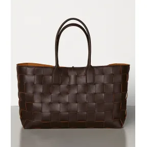 葆蝶家/Bottega Veneta 中号MAXI INTRECCIO编织工艺托特购物袋 576828VMAY12127