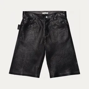 葆蝶家/Bottega Veneta 穿孔NAPPA小羊皮短裤 577310VF3S01000