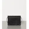 葆蝶家/Bottega Veneta INTRECCIATO编织小羊皮和小牛皮迷你斜挎包 577812VO0BH8803