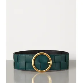 葆蝶家/Bottega Veneta INTRECCIATO编织小羊皮腰带 577933VMAY23025