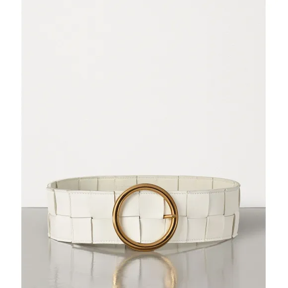 葆蝶家/Bottega Veneta INTRECCIATO编织小羊皮腰带 577933VMAY29011