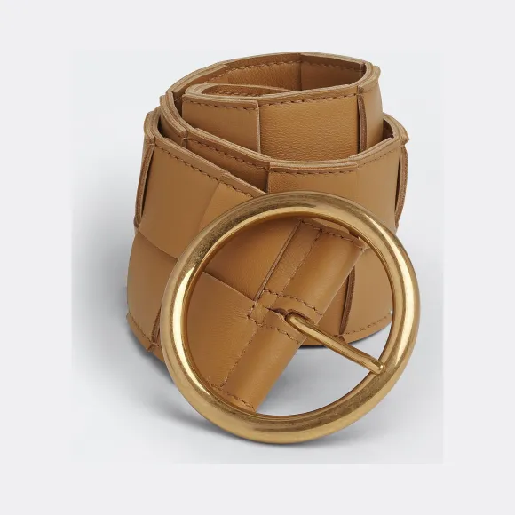 葆蝶家/Bottega Veneta 女士-小皮具-皮带-超大INTRECCIO编织腰带 577933VMAY29830