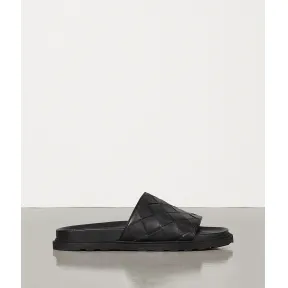 葆蝶家/Bottega Veneta INTRECCIATO编织小牛皮拖鞋 578264VT0301000