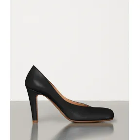 葆蝶家/Bottega Veneta LAVILLE小牛皮BLOC高跟鞋 578330VBPJ01000