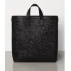 葆蝶家/Bottega Veneta 大号镂空哑光小牛皮托特购物袋 578350VMAV01000