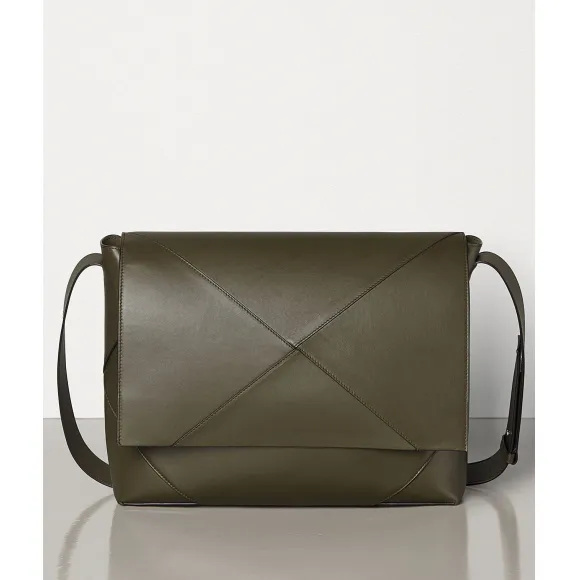 葆蝶家/Bottega Veneta BUTTER小牛皮邮差包 578352VBIU03385