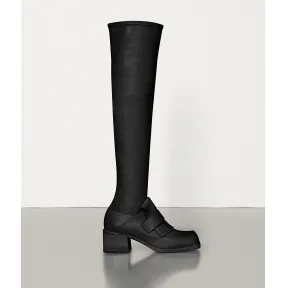 葆蝶家/Bottega Veneta BERRY小牛皮和NAPPA小羊皮皮靴 578384VBPI11000