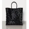 葆蝶家/Bottega Veneta 超大号漆面MAXI INTRECCIO编织工艺托特购物袋 580004VMBF18803