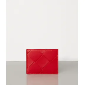 葆蝶家/Bottega Veneta 编织小羊皮卡片夹 581470VO0BM8911
