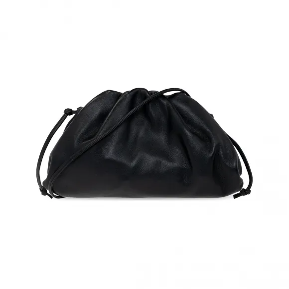 葆蝶家/Bottega Veneta 黑色 外 层:|100% 小牛 皮质r||内 层:|100% 小牛 皮质r||其他 elements:|金属| 女士 单肩包 585852-V1BW0-8425