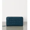 葆蝶家/Bottega Veneta 中号MAXI INTRECCIO编织拉链钱包 588768VO0BH3145