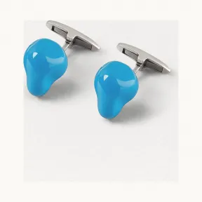 葆蝶家/Bottega Veneta 纯银和珐琅袖扣 590906V50814804