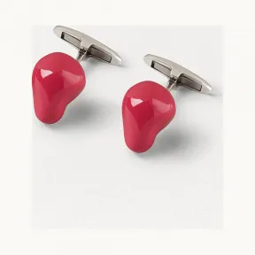 葆蝶家/Bottega Veneta 纯银和珐琅袖扣 590906V50815653