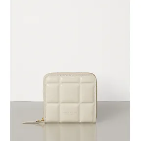 葆蝶家/Bottega Veneta 加衬纸感小牛皮迷你拉链钱包 591752VA9J29644