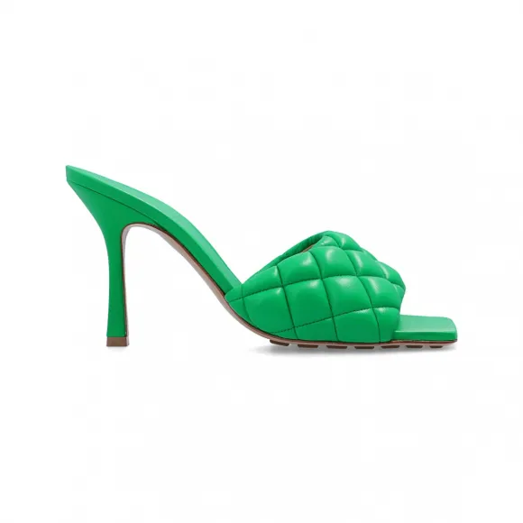 葆蝶家/Bottega Veneta 绿色 外 层:|皮质r||内 层:|皮质r||鞋底:|皮质r|橡胶| 女士 穆勒鞋 592015-VBRR0-3708