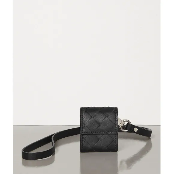 葆蝶家/Bottega Veneta 黑色 头戴式耳机盒 592690-VO0BI-1000