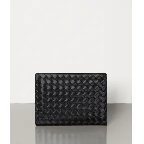 葆蝶家/Bottega Veneta INTRECCIATO编织SPAZZOLATO小牛皮迷你收纳包 592855VMBI01000
