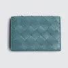 葆蝶家/Bottega Veneta 海沫蓝 卡包 593115-VA961-3418