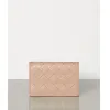 葆蝶家/Bottega Veneta INTRECCIATO编织SPAZZOLATO小牛皮卡片夹 593115VMBI16950