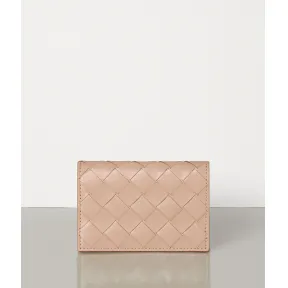 葆蝶家/Bottega Veneta INTRECCIATO编织SPAZZOLATO小牛皮卡片夹 593115VMBI16950