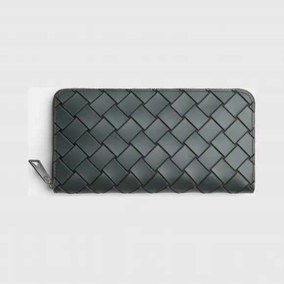 葆蝶家/Bottega Veneta 男士-大号钱包-小皮具-环绕式拉链钱包 593217VBWL13203