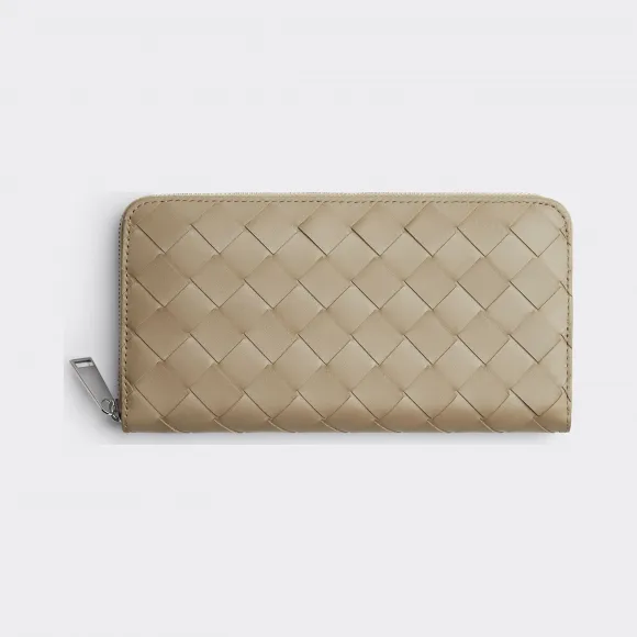葆蝶家/Bottega Veneta 男士-大号钱包-小皮具-环绕式拉链钱包 593217VCPQ41511