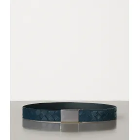 葆蝶家/Bottega Veneta INTRECCIATO编织高级小牛皮腰带 595973VA4213126