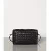 葆蝶家/Bottega Veneta 黑色 斜挎包 597329-VCPP1-8803