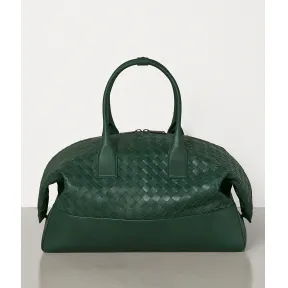 葆蝶家/Bottega Veneta 松绿色 中号旅行包 599652-VCPQ2-3168