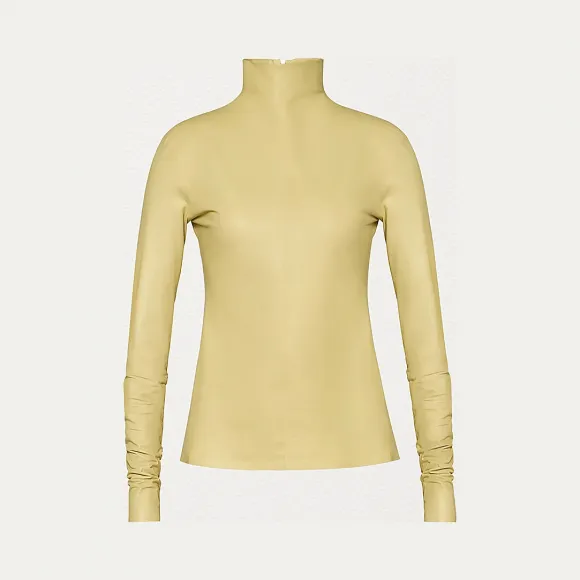 葆蝶家/Bottega Veneta 弹力PLONGÉ皮革上衣 600550VKK407723