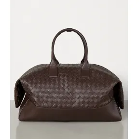 葆蝶家/Bottega Veneta 深巧克力色 旅行包 600938-VCPQ2-2133