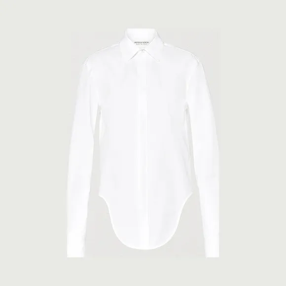 葆蝶家/Bottega Veneta 棉府绸衬衫 604137VKEC09002