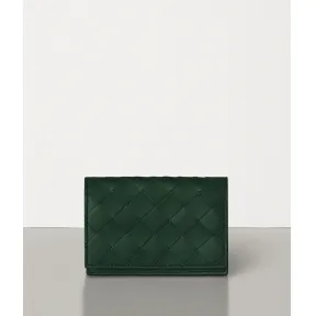 葆蝶家/Bottega Veneta 编织牛皮卡片夹 605720VCPQ33107
