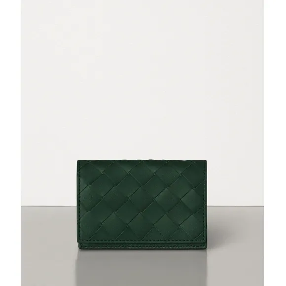 葆蝶家/Bottega Veneta 编织牛皮卡片夹 605720VCPQ33107