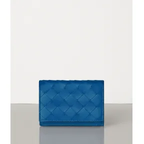 葆蝶家/Bottega Veneta 编织牛皮卡片夹 605720VCPQ34270