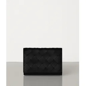 葆蝶家/Bottega Veneta 编织牛皮卡片夹 605720VCPQ38984