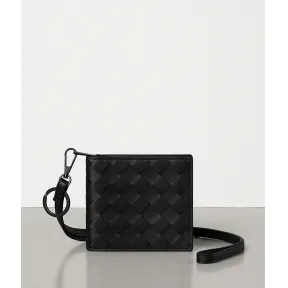 葆蝶家/Bottega Veneta INTRECCIATO编织VN皮革拉链钱包 607467VCPQ38984